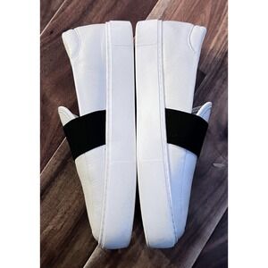 UGG Slip On Sneakers Womens 9.5 Chayze White Leather Comfort Loafer Shoes